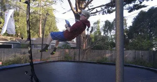 homeschooler-on-trampoline
