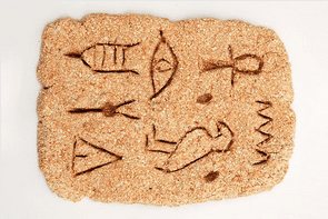 sand-dough-hieroglyphic-stone
