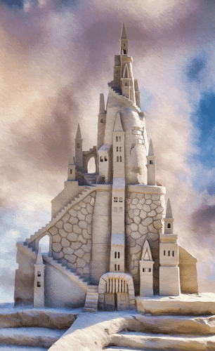 sand-sculpting-castle