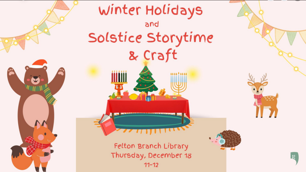 library-felton-winter-holidays