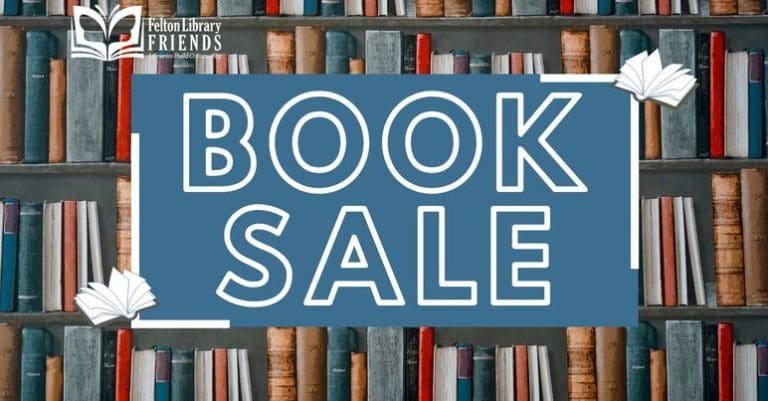 Big Book Sale At The Felton Library 