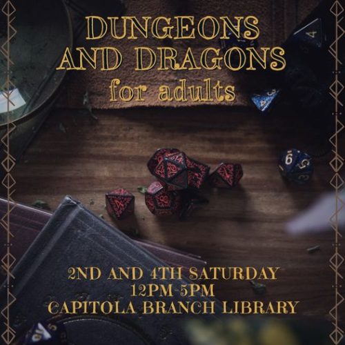 library-capitola-dungeons-and-dragons-18+