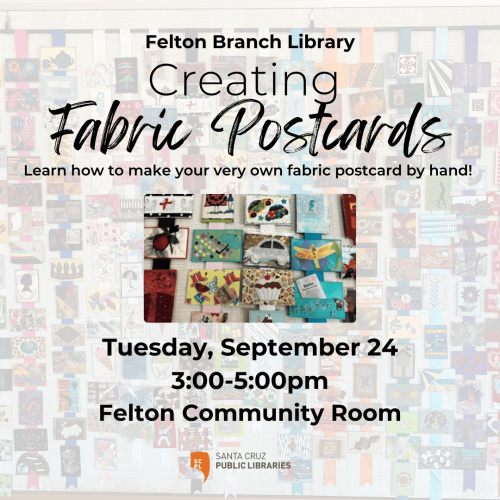 library-felton-fabric-postcards