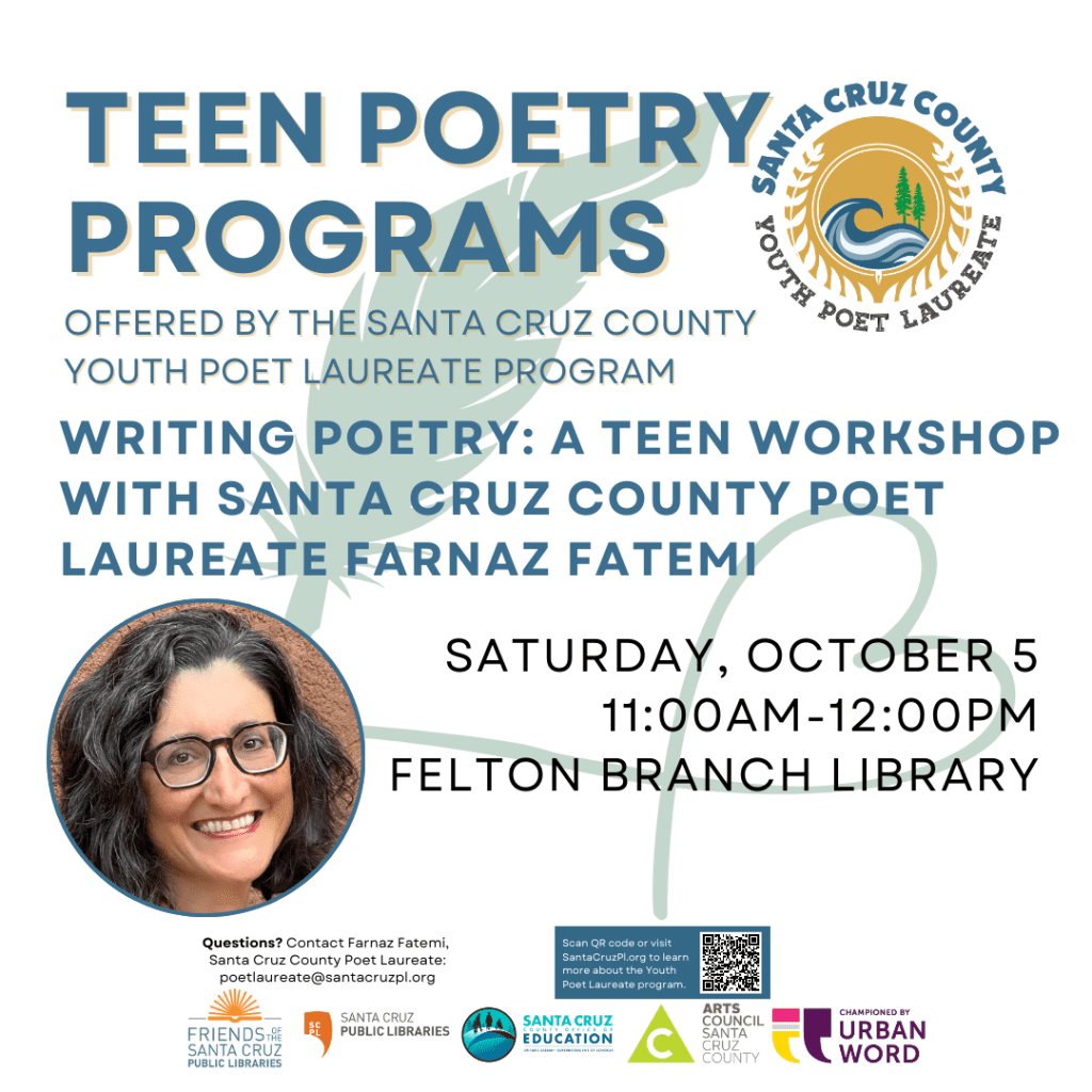 library-felton-teen-poetry-workshop