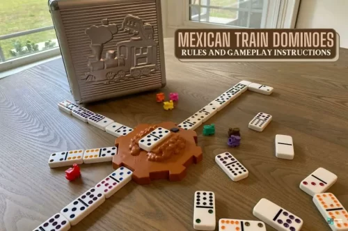 library-mexican-train-dominoes