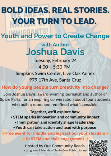 ibrary-friends-of-author-talk-joshua-davis