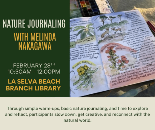 library-la-selva-beach-nature-journaling
